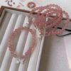 4-piece set of berry bobo small fresh butterfly bracelet women's trick peach blossom bracelet girlfriends jewelry design sense versatile bracelet