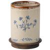 Drainable Ceramic Chopsticks Holder - Multi-purpose Kitchen Storage Jar for Spoons, Forks, and Knives
