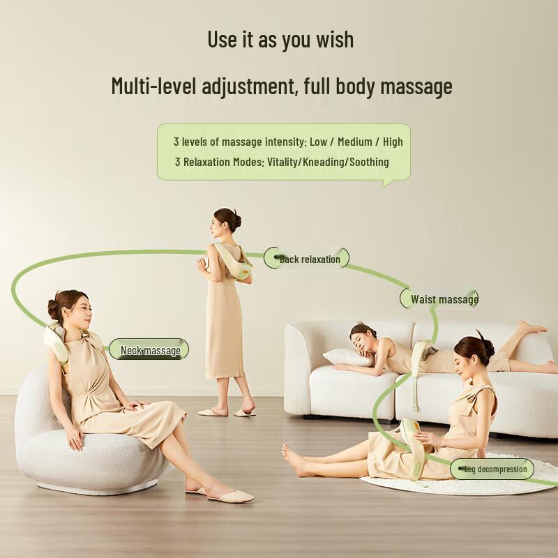 Bear Neck and Shoulder Massager with Heat