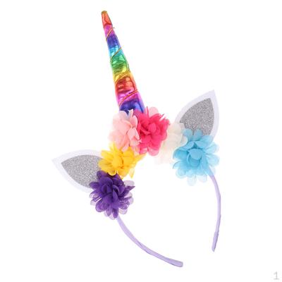 Flower Headband Cosplay Costume Kids Prop Gift Party Favor