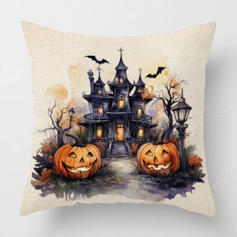 Decorative Cushion Home Living Room Decor Throw Pillow Cover 40*40 40x40cm 60x60cm 45x45cm 50x50cm Pillowcase Halloween Autumn