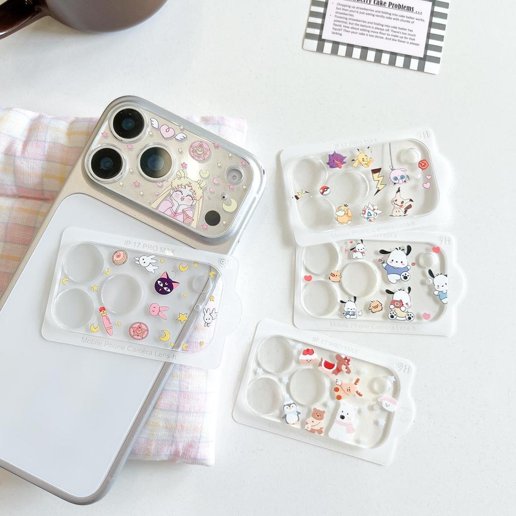 Insta-Cute Cartoon Lens Protector for Apple 17 Pro/Max