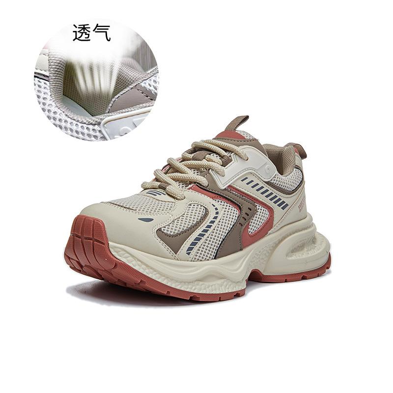 Suction Film Sole Dad Shoes Women's Autumn New Platform Sneakers Girls Breathable Running Shoes Women's Trend Women's Shoes