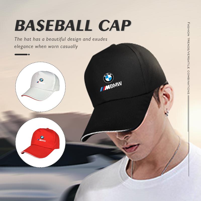 UIDM1 Fashion Car Baseball Cap Man Racing Logo Motorcycle Sport Hat For BMW E87 E70 E91 E30 G20 E92 E93 E60 E46 E90 G30 E53 X1