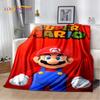 3D Retro M-Mario Cartoon Game Soft Plush Blanket,Flannel Blanket Throw Blanket for Living Room Bedroom Bed Sofa Picnic Kids Gift