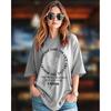 Beautiful Graphic Printed Cotton Blend T-shirt Women Summer Wear Top Combo of 2