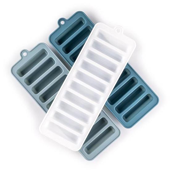 Silikonová forma na čokoládu, tácek na led, objem 20 ml, snadné uvolnění s otvorem pro zavěšení, domácí pastelka