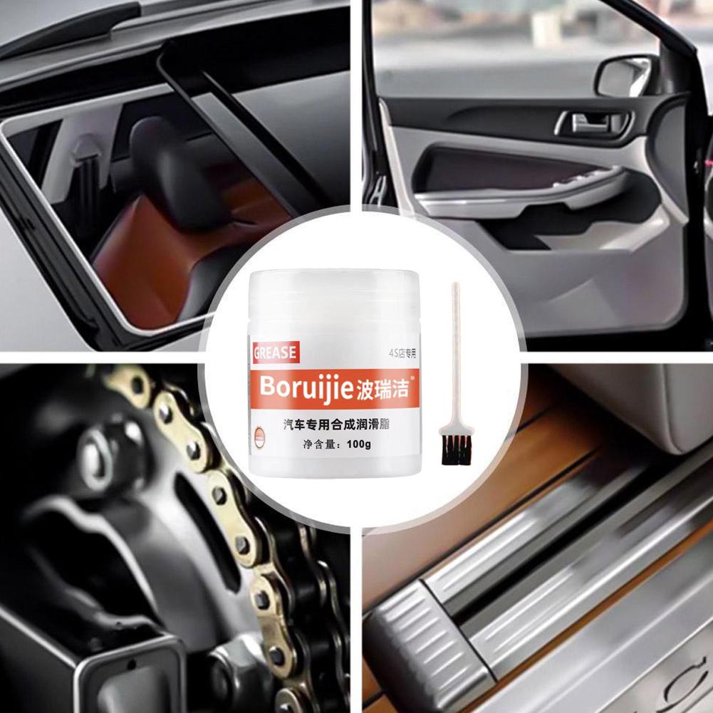 100g Car Sunroof Track Lubricating Grease Door Abnormal Noise Oil Rust Anti Bearing Bearing Acc A8L1