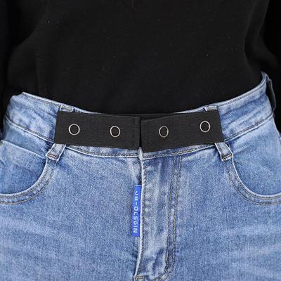 Cinturones para mujer sin hebilla elásticos invisibles para jeans cinturón sin hebilla