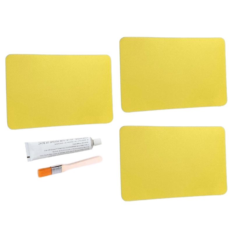 6Pcs Kayak Patches PVC Repair Patches Watertight Repair Patches Replacements for Inflatable Boats Kayak Canoes Water Toy