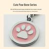 Zinc Alloy Dog Tag ID Pendant: Mirror Finish, Anti-Lost Pet Name Tag