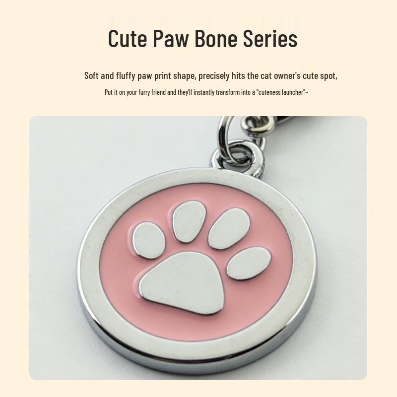 Zinc Alloy Dog Tag ID Pendant: Mirror Finish, Anti-Lost Pet Name Tag