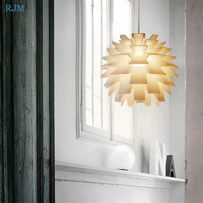 Nordic Modern Designer Decorative Pendant Lamps Personality Creative PP Pine Nuts Art Hang Lights Aisle Balcony Restaurant Lamps