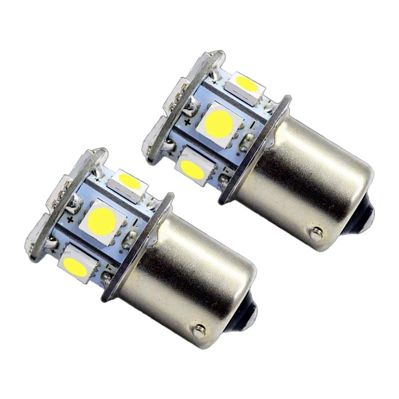 4Pcs 1156 BA15S 13 LED SMD 12V Side Marker Light Indicator Interior Bulbs Tail Signal Brake Reverse Lamp for Car RV Camper