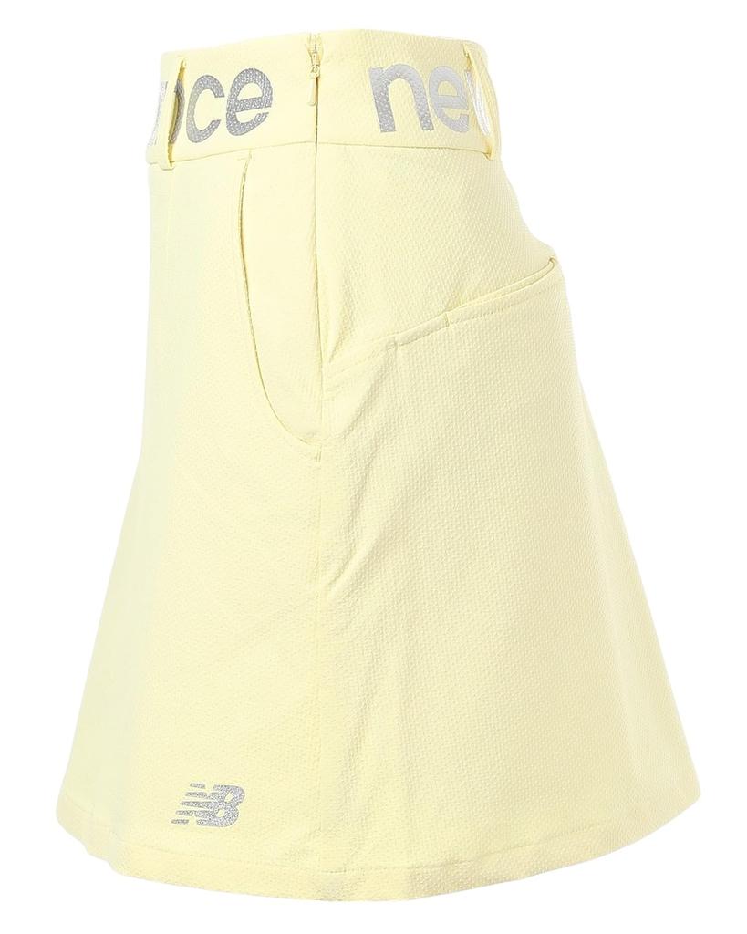 New Balance Golf Skirt 2 Women's (Stretchable, Moisture-Wicking, Quick-Drying) / 012-5134503 060_Yellow [L]
