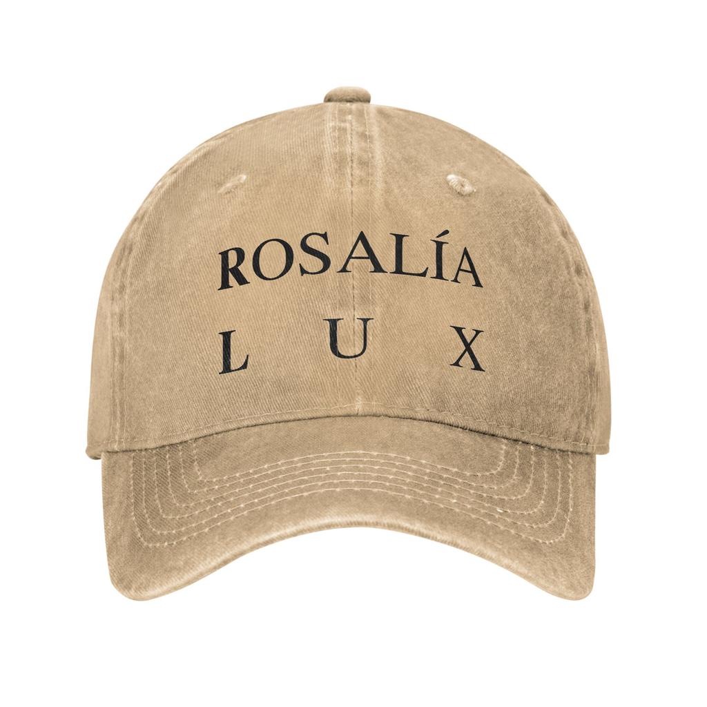 ROSALIA LUX Άλμπουμ Ποπ Μουσική Καπέλα Μπέιζμπολ Σύνολα για Unisex Γυναίκες Ρυθμιζόμενα Καπέλα Τράκερ