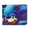 Children's Foldable Wallet Sonic The Hedgehog Zipper