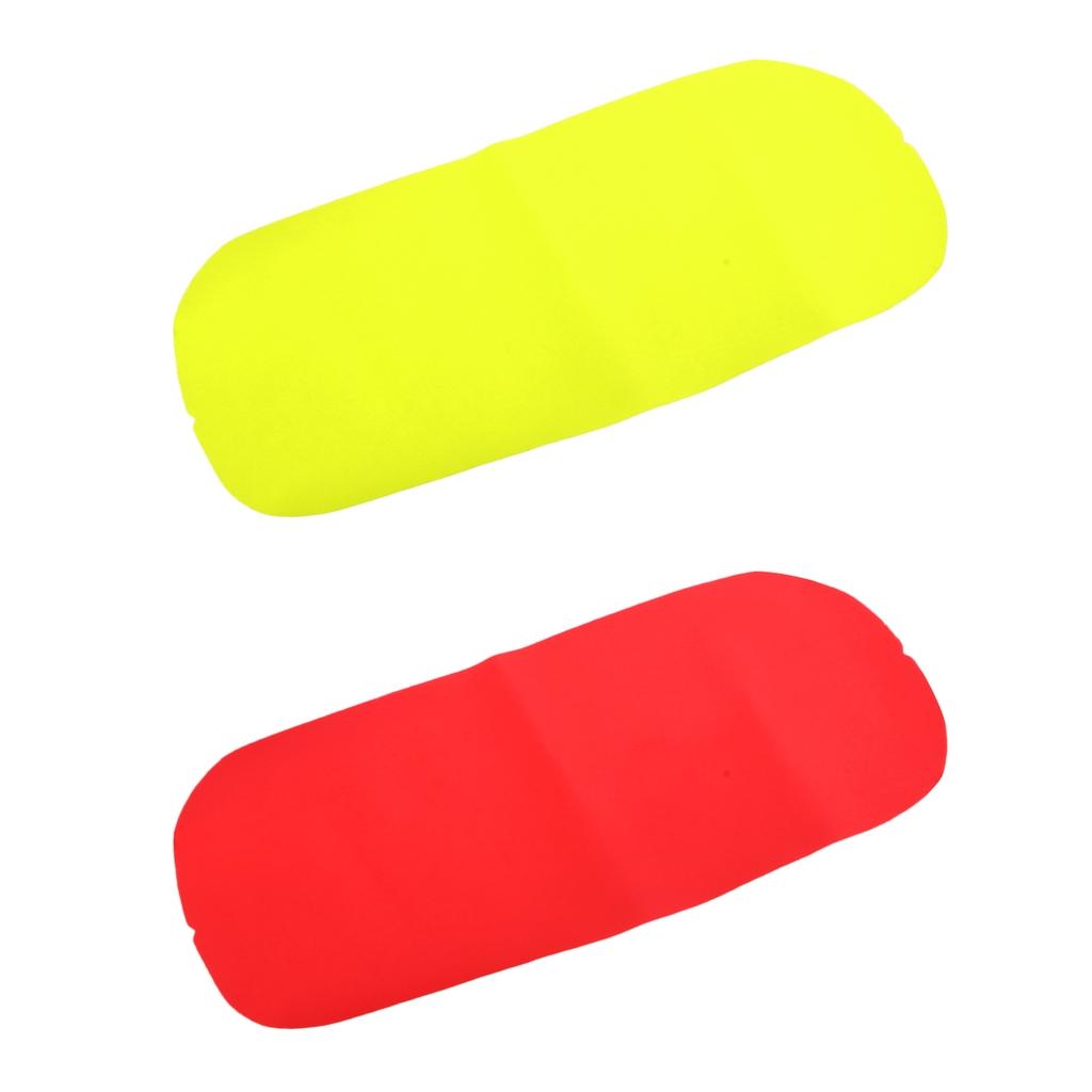 Scuba Diving SMB Surface Marker Buoy Safety Sausage Mending Repair Pad Patching - Red, as described