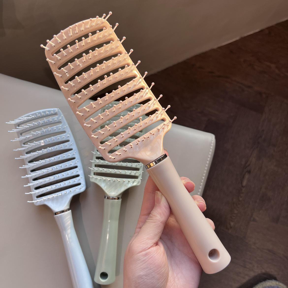 High Crown Artifact: Fluffy Hair Styling Comb, Anti-Static for Long Hair Curls