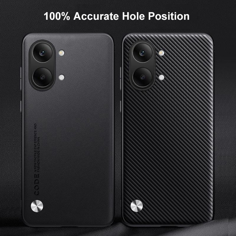Luxus-PU-Lederhülle für Xiaomi Poco X8 Pro Max 5G Rückseite Mattes TPU-Silikon Stoßfest Vollschutz Handyhülle Coque