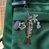 Simulated Handmade Fish Keychain Acrylic Fish Phone Lanyard Fish Star Pendant  Gifts for Friend
