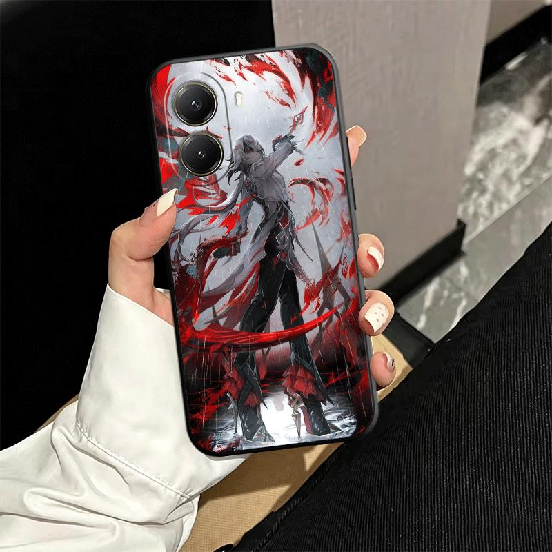 

Genshin Impact Arlecchino Soft Phone Case for Xiaomi Poco X5 X6 X7 X8 Pro Max X3 F7 F8 Ultra M8 M7 M6 M5 Redmi 15 15C 14C 13C 12 Xiaomi Poco F6 Pro