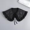 Many Style Shinny Shirt Detachable Collar for Womens Fake Collar Shawl Fashion Shoulder Wraps False Detachable Shirt Collar