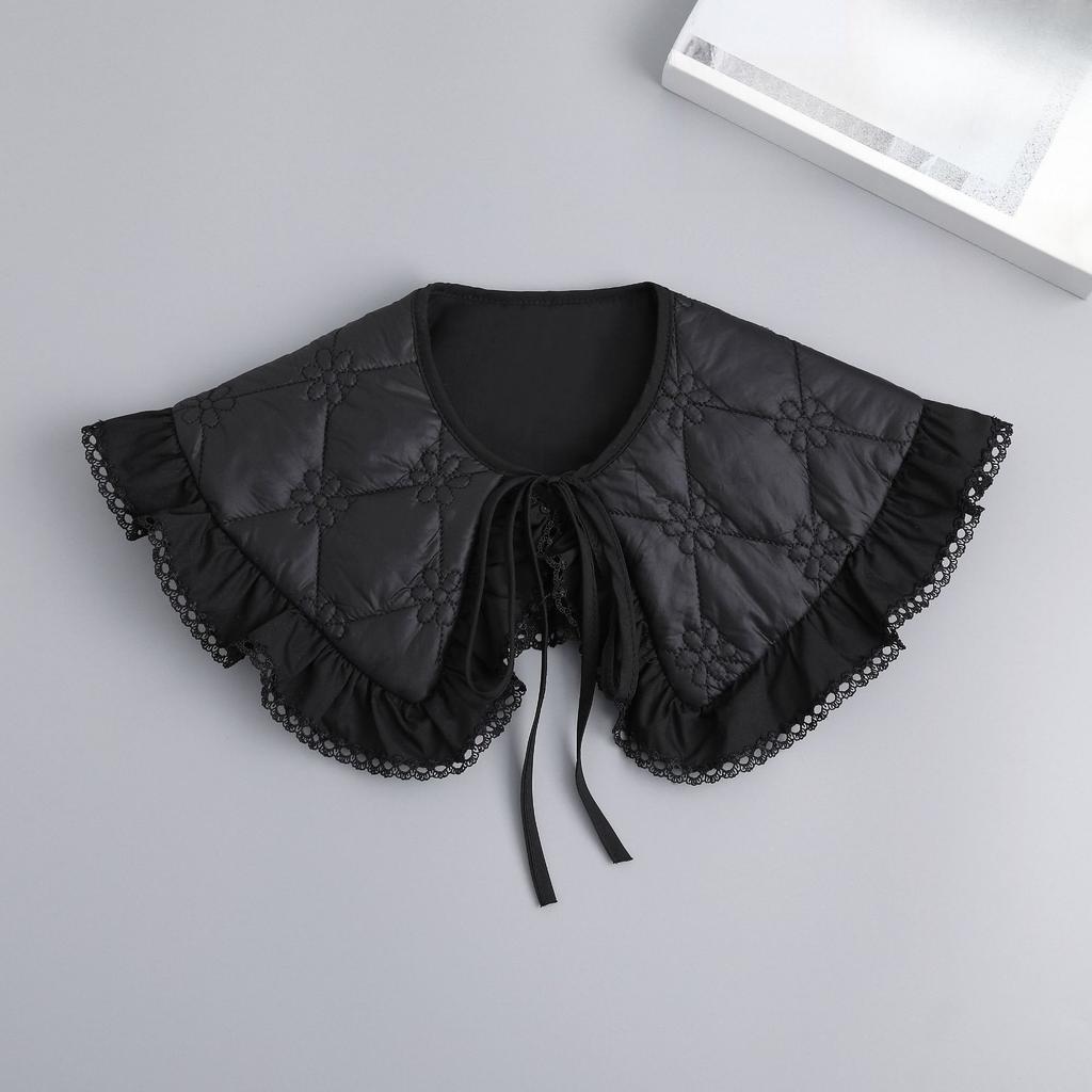 Many Style Shinny Shirt Detachable Collar for Womens Fake Collar Shawl Fashion Shoulder Wraps False Detachable Shirt Collar