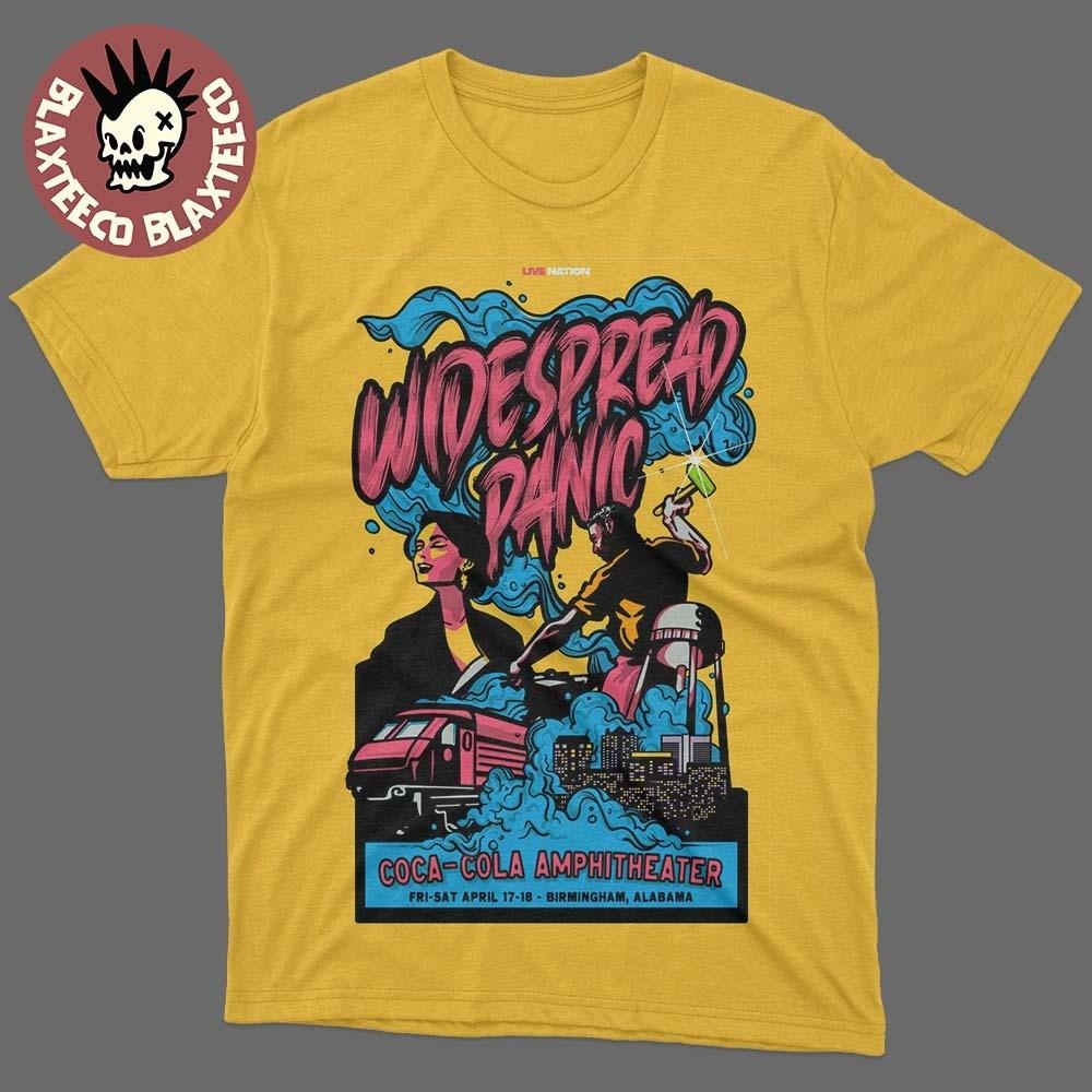 Widespread Panic Birmingham Alabama 2026 At Coca C0la Amphitheater T-Shirt Unisex T-Shirt XXXL