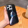 Furina G-Genshin Impact Phone Case For iPhone17 16 15 14 13 12 Pro Max Grey Black Matte Laser Metallic Aurora Funda