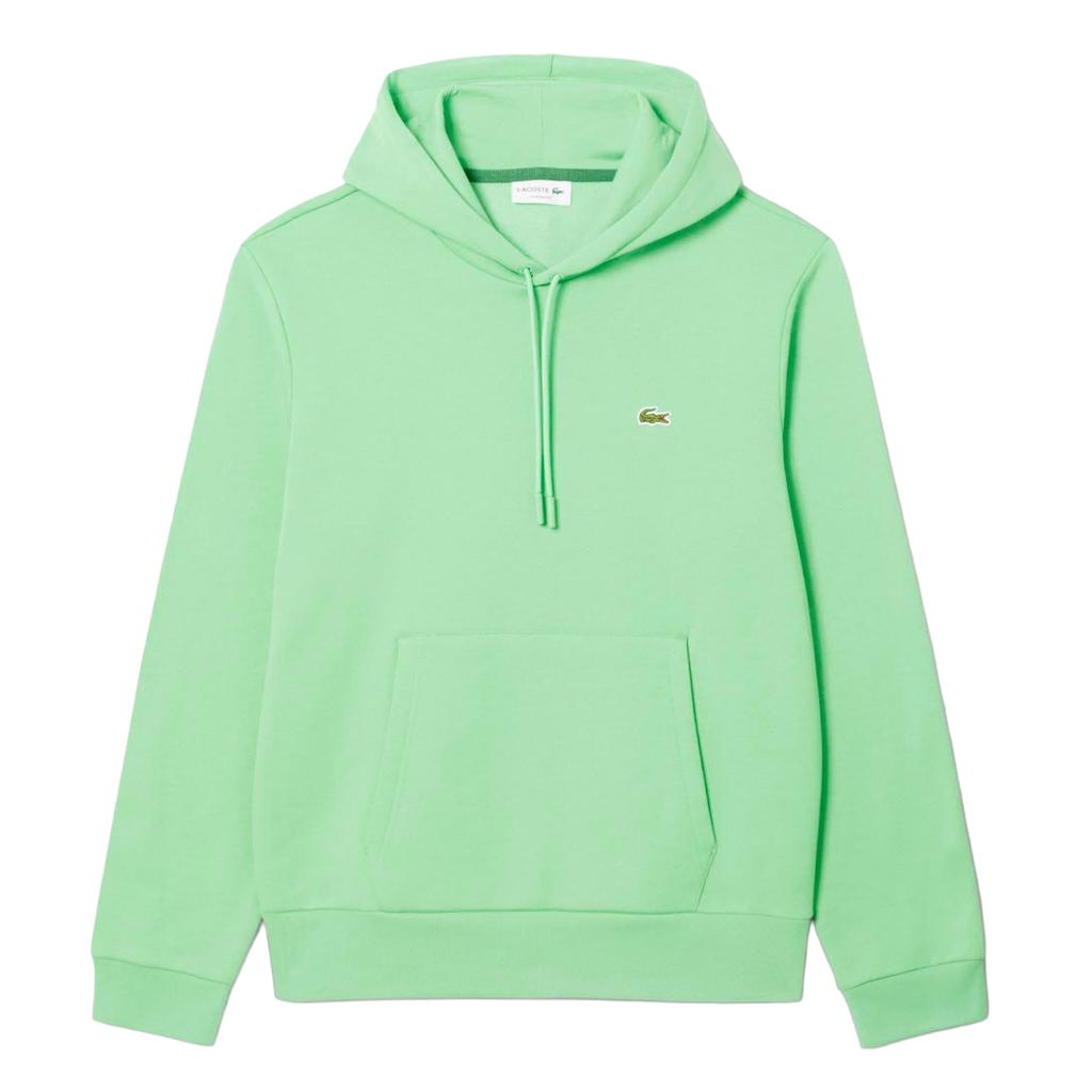 Lacoste Mens Organic Cotton Fleece Hoodie