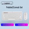 Logitech PEBBLE 2 COMBO Kabelloses Tastatur- und Mausset