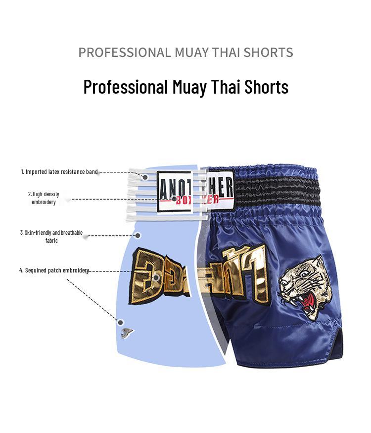 ANOTHERBOXER Ripstop Muay Thai Gym Training Shorts 