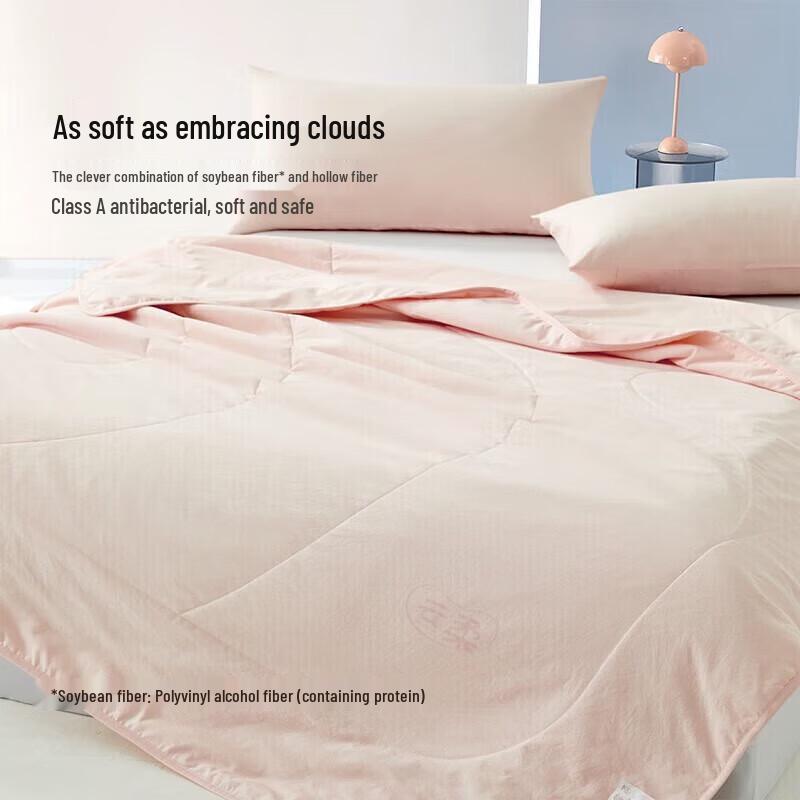 

Mercury Home Textiles 55% Soybean Fiber Summer Quilt