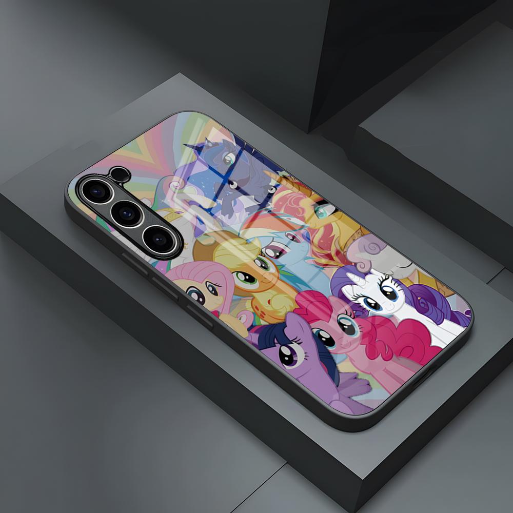 My Cartoon Little P-Ponys Phone Case For S25 Ultra Samsung S26 S23 S24 Fe S22 S20 S21 Plus A54 A34 A53 A16 Glass Cover