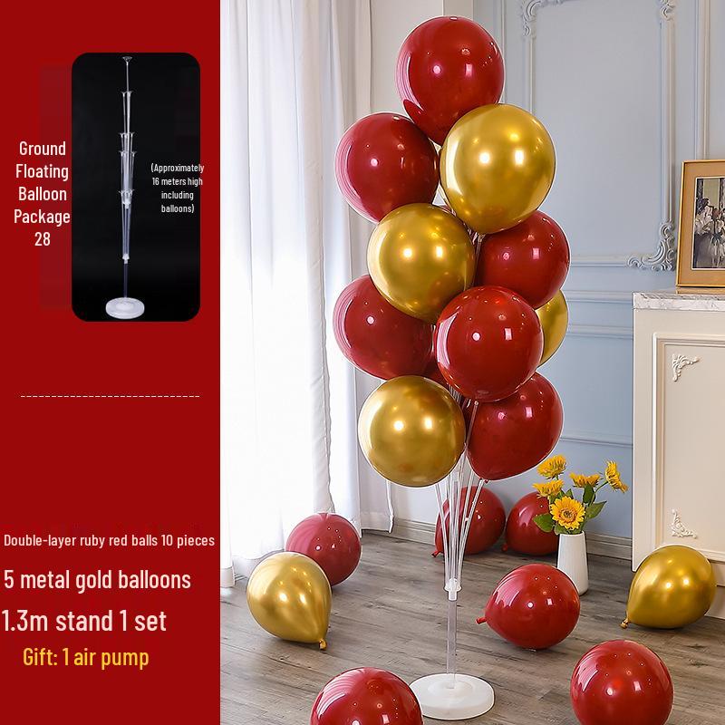 Wedding Balloons: Romantic Aisle Stand & Table Decoration Set