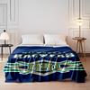 Milwaukee Brewers Logo Blanket Print Blanket Soft and Cozy Perfect for the Living Room Bed Sofa or a Nap,gift