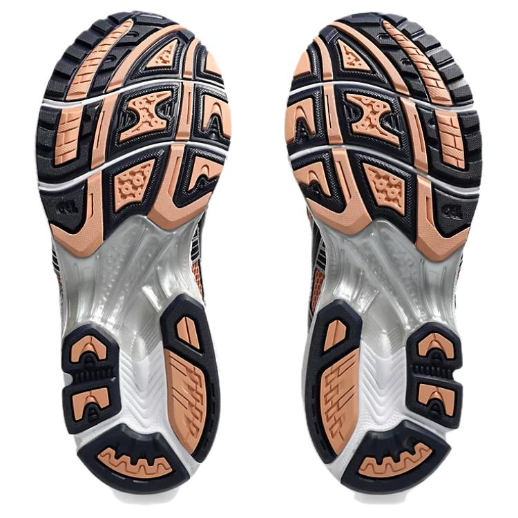 Asics Gel Kayano 14 Sepia Pure Silver Unisex Sneakers Orange 1203A537-201