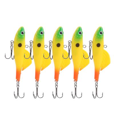 5 szt. Świecące Przynęty Wędkarskie Przynęty do Wędkarstwa Podlodowego Kotwiczki Przynęta Realistyczne Akcesoria Wędkarskie