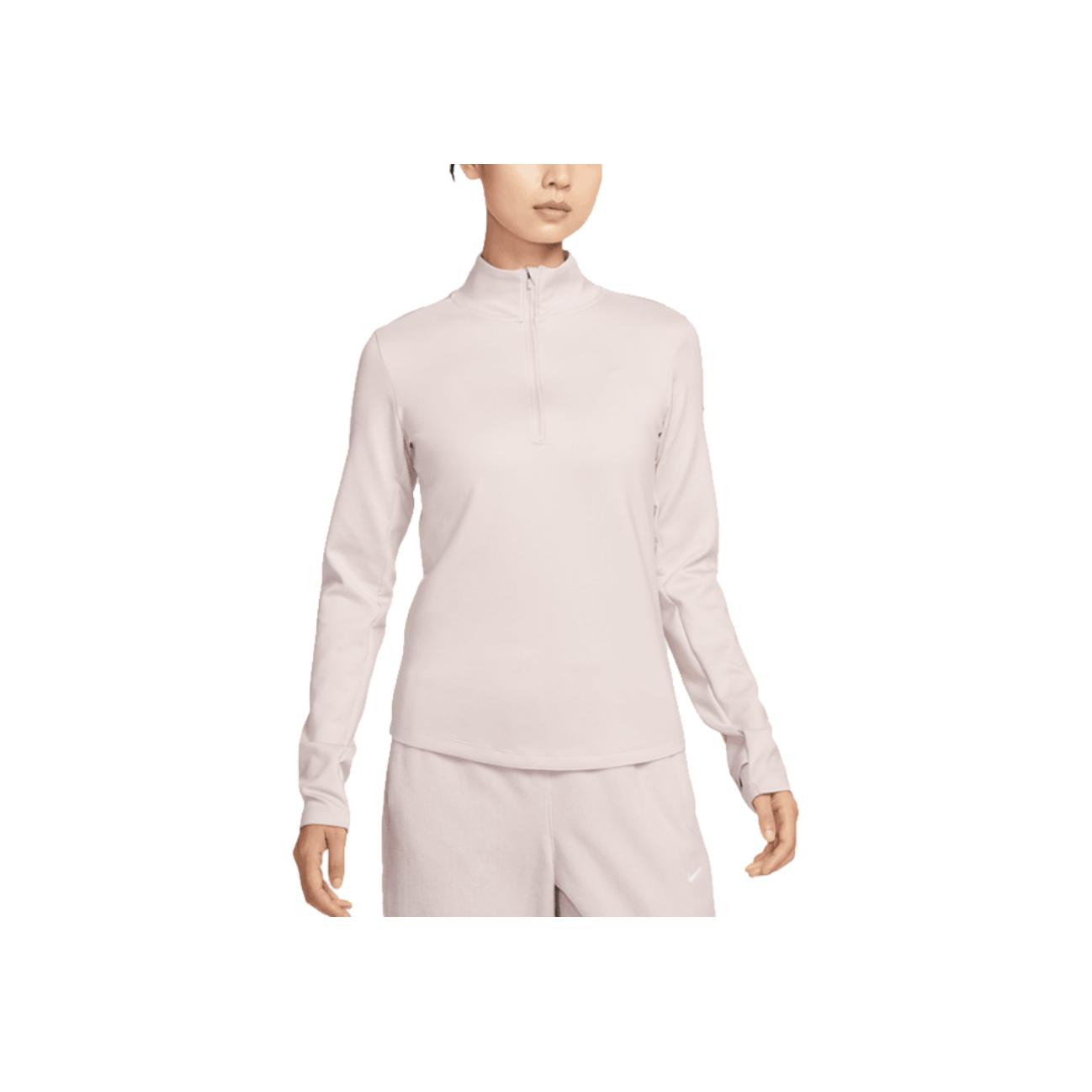 

Nike Solid Color Mock Neck Pullover Long Sleeve T-Shirt Women tops HV3689667 S