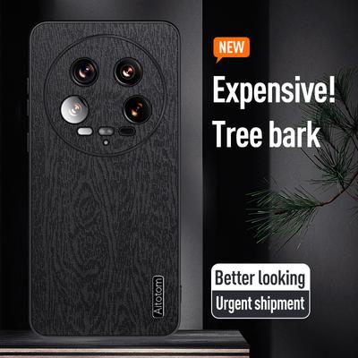 Tree Grain Leather Texture Silicone for Huawei Honor X7A X50 X40 X30 X20 I SE Plus Play 8T 7T Magic 6 5 4 3 Pro Phone Full Protection Cover