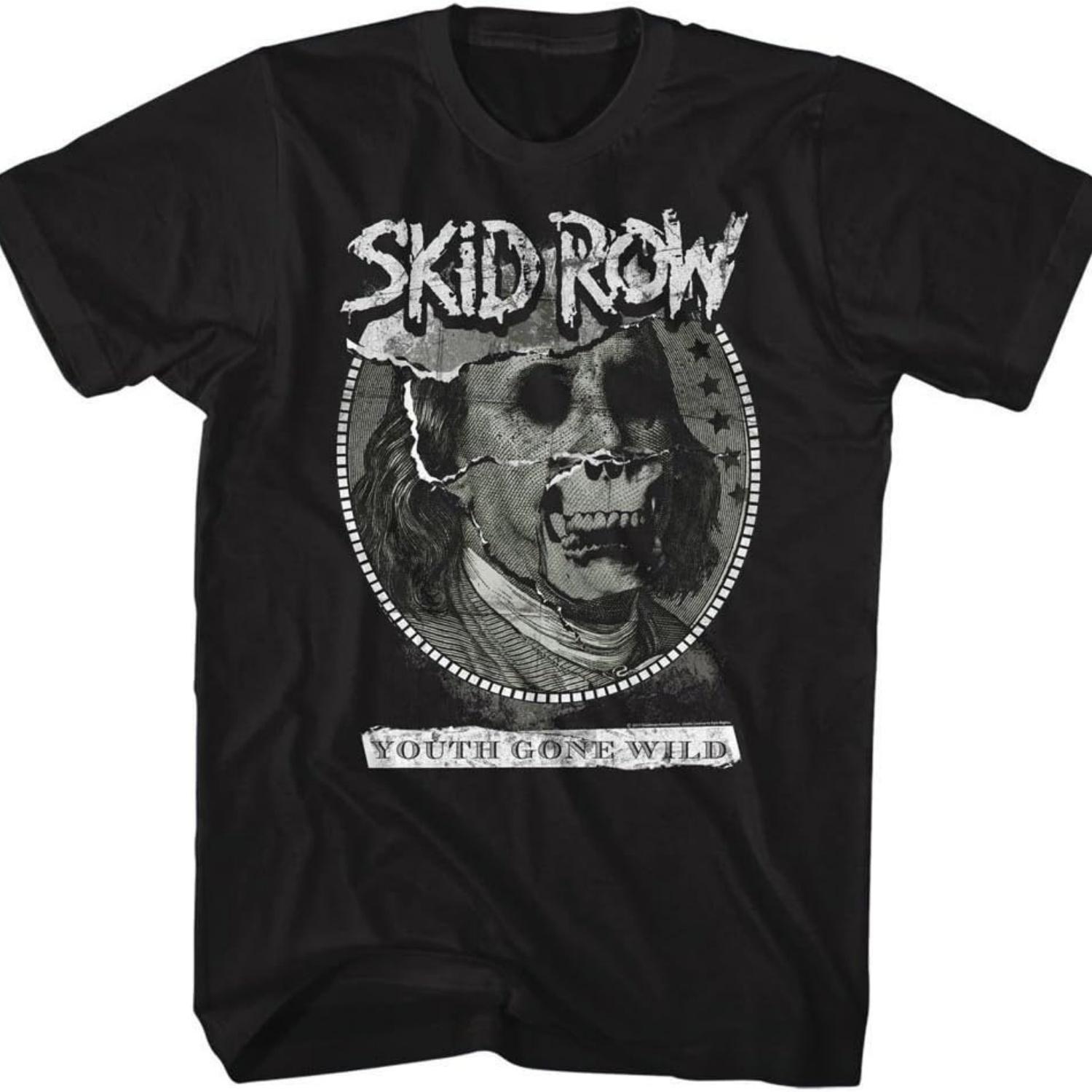 

A&E Designs Футболка Skid Row Youth Gone Wild Dead Benji Черная футболка XXXXXL чёрный