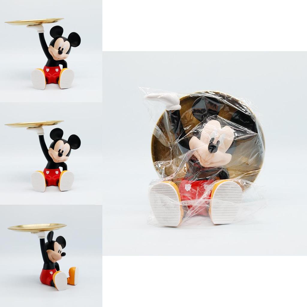 Mickey Mouse Pvc Key Holder Tray With Assembly For Home Entryway Decor And Storage