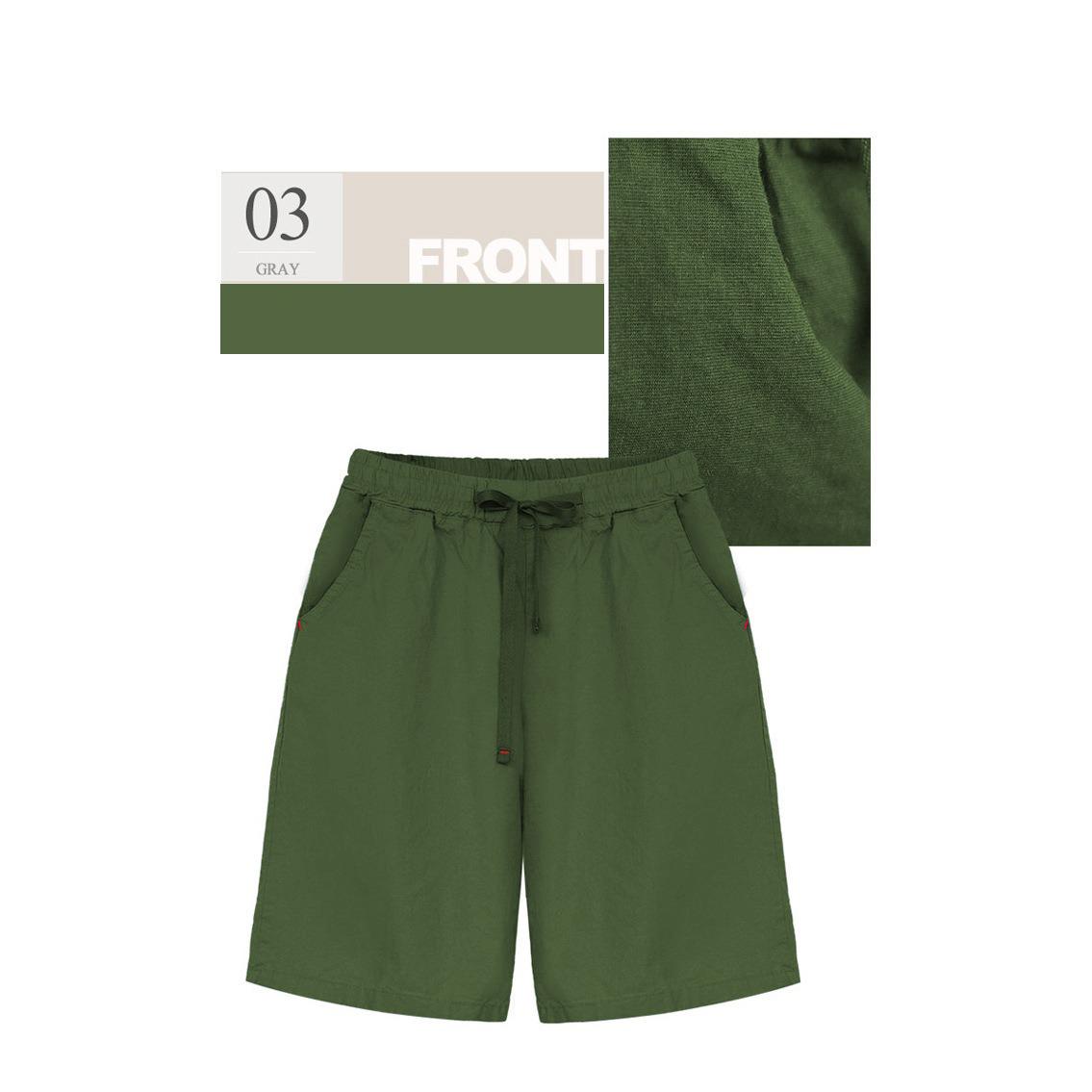 

Модные повседневные короткие брюки для женщин, эластичные свободные шорты с высокой талией на шнурке и пакетами, однотонные дышащие легкие удобные плюс короткие брюки L