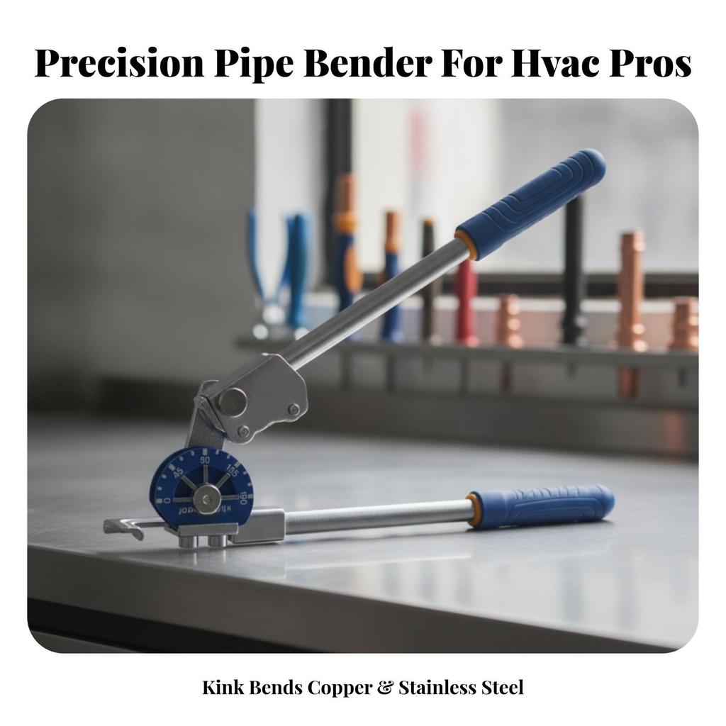 Manual Tube Bender Portable Ergonomic for Workshops