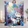 Hollow Knight Blanket Cartoon Game Printed Flannel Blanket for Home Living Room Bedroom Decor New Year Christmas Gift for Fans