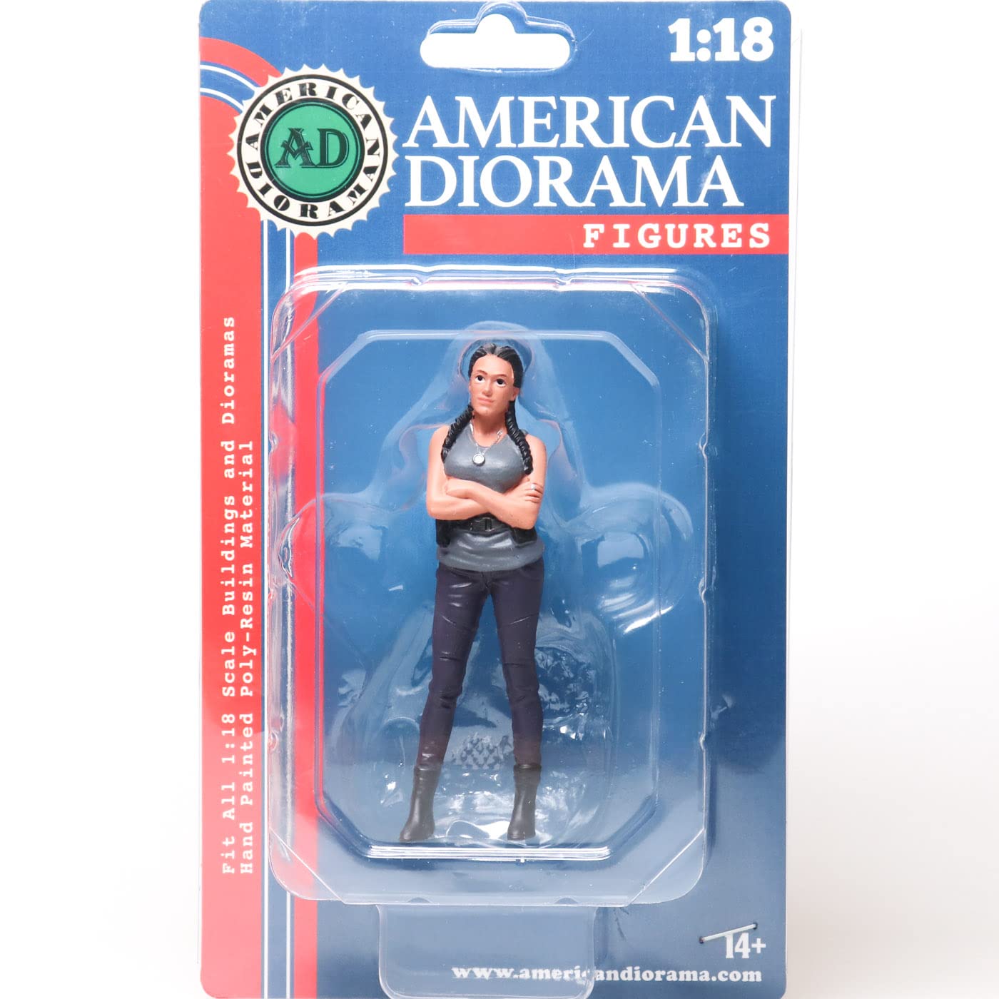

American Diorama 1/18 Car Meet 3 Figure 7 American Diorama Car Meet 3 Figure Miniature [Parallel Import]
