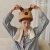Serviette à cheveux capybara, gant de toilette, bandeau et serviette de tête