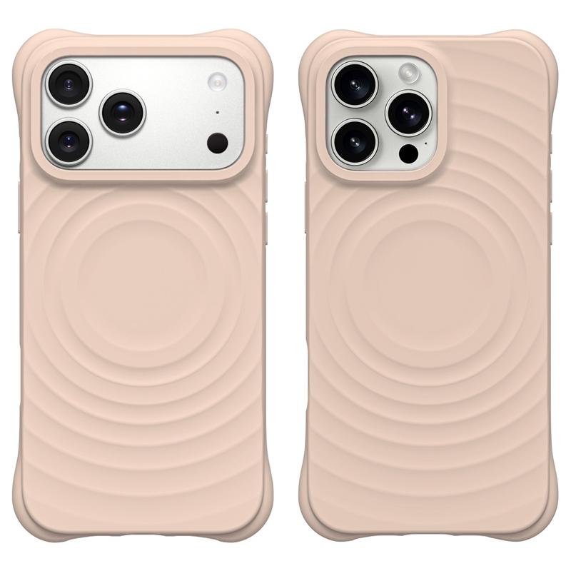 Original Liquid Silicone Water Ripple Magnetic Case For iPhone 17 Air 16 15 14 13 12 11 Pro Max Plus Wireless Charging Cover