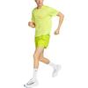 T Shirts Men's Yellow Crew Neck Moderate DM4753-308